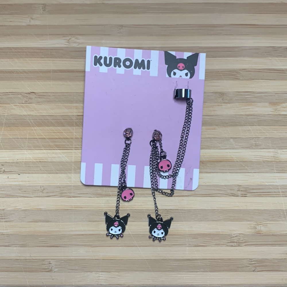 Kuromi Earings